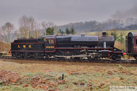 LMS Class 5F no. 13268 at Highley, Severn Valley Railway