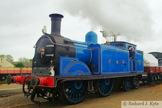 LMS Class 4P no 42421 at Hibel Road Station, Macclesfield.
