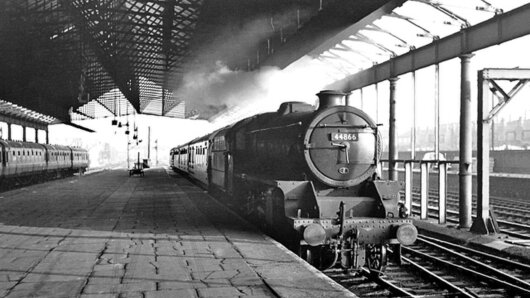 Rugby Midland Railway Station, October 1959